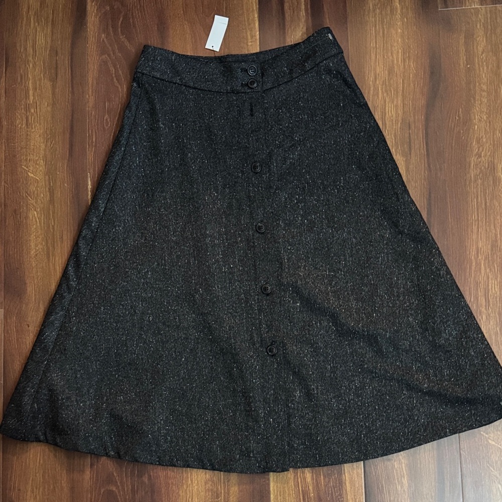Talbots  A-Line Midi Skirt Size 6